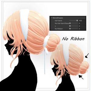 Sale Melling " Lovely hair " 【5アバター対応 🖤 Liltoon / VRChat】 缩略图 8