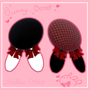 Melling Shop " Bunny Beret " 【 Liltoon / VRChat】 無料 ♥