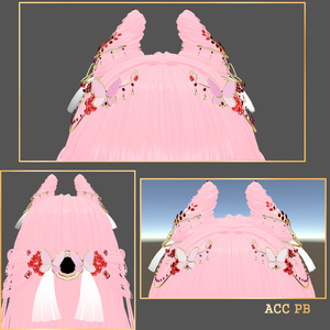 Sale🖤 Melling "  つぼみ(flower bud)Hair " 【6アバター対応 🖤 Liltoon / VRChat】🖤 缩略图 8