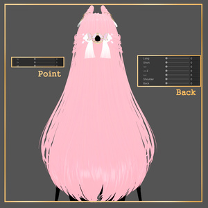 Sale🖤 Melling "  つぼみ(flower bud)Hair " 【6アバター対応 🖤 Liltoon / VRChat】🖤 缩略图 7