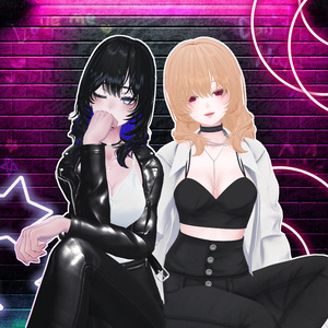 Sale🖤 Melling " Crush on " 2Type Hair 【9アバター対応 🖤 Liltoon / VRChat】🖤 缩略图 4