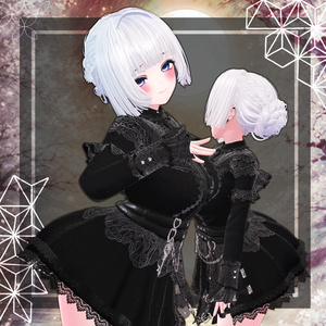 🖤Melling " 揺花（ゆらはな）" 【13アバター対応 🖤 Liltoon / VRChat】🖤 缩略图 8
