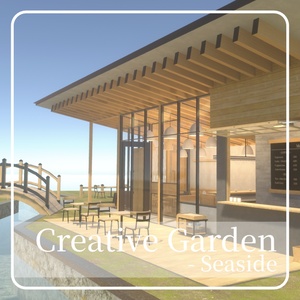 【VRC向けワールド】Creative Garden - Seaside