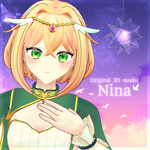 【オリジナル３Dモデル】 　－Nina・Peridot－