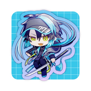 Polarized Acrylic Keychain (No. 77)