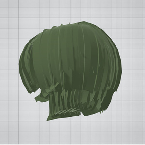 3d   髪