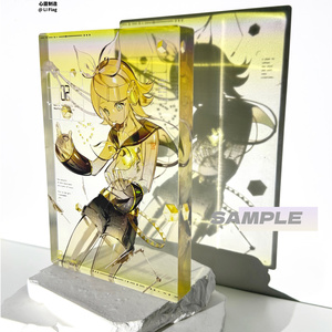 ホロ加工缶バッジA＜asteroid：初音ミク＞ - Rella Artworks / 不安定+