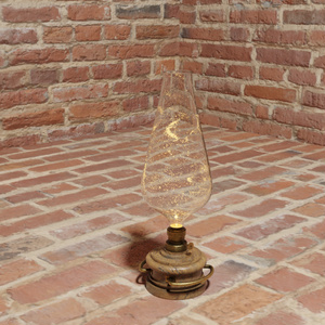 3DCG【mini lamp2】ランプ　オイルランプ アンティーク風