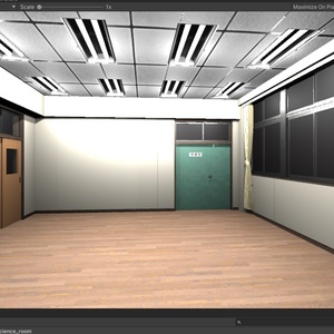 3DCG【school_science_room】理科教室 缩略图 7