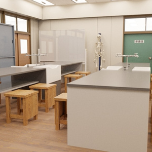 3DCG【school_science_room】理科教室