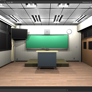 3DCG【school_science_room】理科教室 缩略图 6