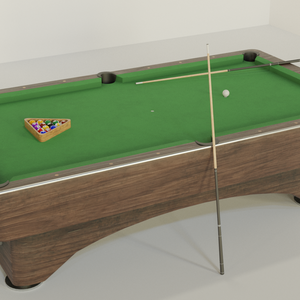 3DCG【Billiard_set】ビリヤード