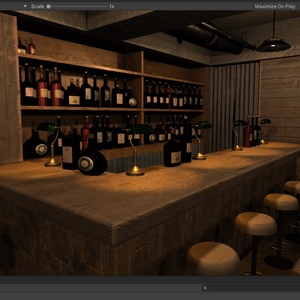 3DCG【bar_set】バー　酒屋 缩略图 13