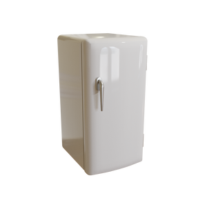 3DCG【refrigerator】冷蔵庫　レトロ