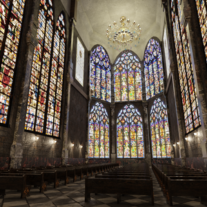 3DCG【cathedral_set】大聖堂