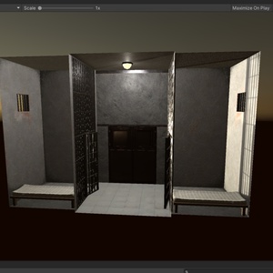 3DCG【prison_set】刑務所　牢屋セット 缩略图 5