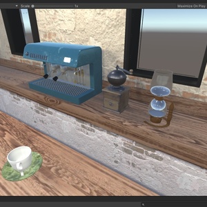 3DCG【cafe_set】カフェ店舗 セット 缩略图 12