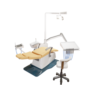3DCG【dental_set】歯医者 歯科 椅子