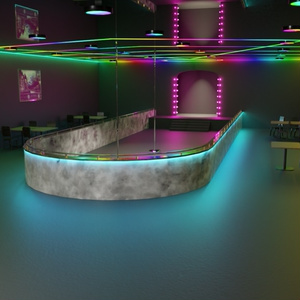 3DCG【dance_floor】ダンスフロア 缩略图 2