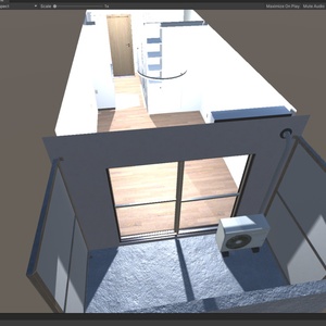 3DCG【1room】アパート部屋 1R 1K 缩略图 13
