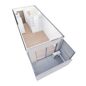 3DCG【1room】アパート部屋 1R 1K