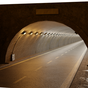 3DCG【tunnel_Set】トンネル パーツセット
