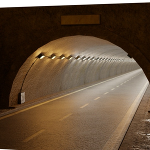 3DCG【tunnel_Set】トンネル パーツセット