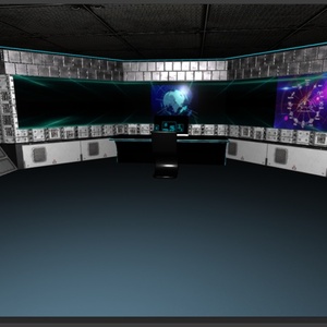 3DCG【Control_room】コントロールルーム 操作室 SF 缩略图 5