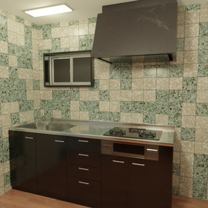 3DCG【2DK_room】部屋モデル 2DK 缩略图 5