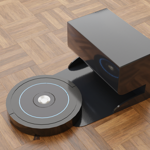 3DCG【cleaning_robot】自動掃除機