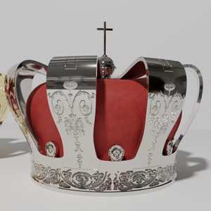 3DCG【crown】王冠 缩略图 3