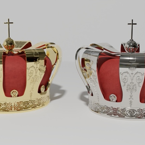 3DCG【crown】王冠