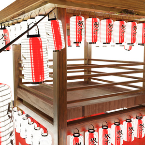 3DCG【yagura】お祭りの櫓