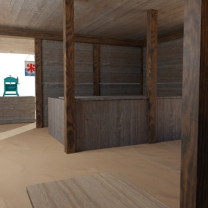 3DCG【sea_house】海の家 缩略图 7