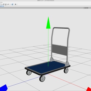 3DCG【trolley】台車 カート 缩略图 6