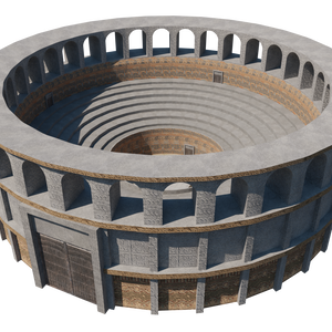 3DCG【Arena】闘技場