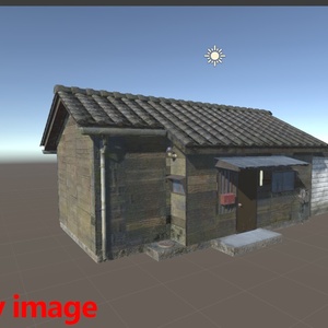 3DCG【jp_retro_house】古い平屋の家 缩略图 9