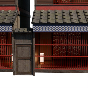 【3DCG】遊郭建物セット 缩略图 8