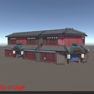 【3DCG】遊郭建物セット 缩略图 12
