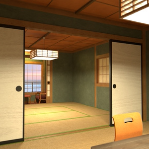【3DCG】旅館／ホテル（露天風呂付き） 缩略图 6