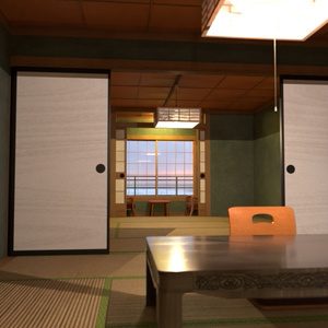 【3DCG】旅館／ホテル（露天風呂付き）
