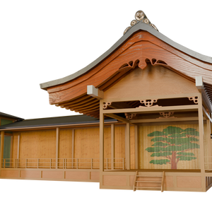 【3DCG】能舞台