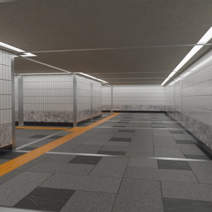 【3DCG】地下道キット 缩略图 4
