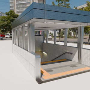 [3DCG] Underground Passage Kit