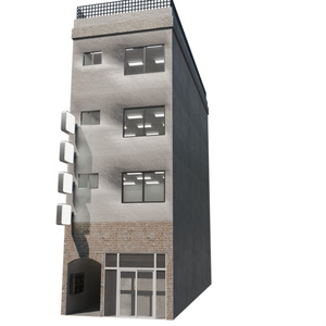 【3DCG】雑居ビル4種セット 缩略图 3