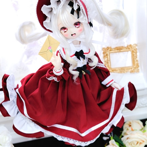 冬の魔女」（1/4ドール） - 木茶動物園 - BOOTH