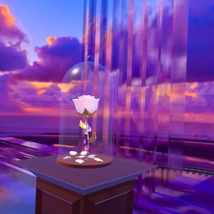 VRChat想定　部屋が華やかになるローズドームアセット 缩略图 2