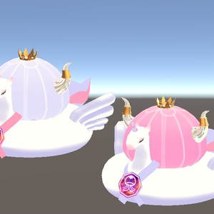 VRChat想定　追従型ペット　お散歩クラゲ　アニバーサリVer. 缩略图 3