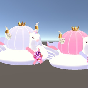 VRChat想定　追従型ペット　お散歩クラゲ　アニバーサリVer. 缩略图 4