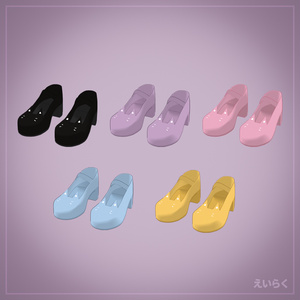 【VRChat想定】猫パンプス Cat Pumps Shoes 缩略图 2